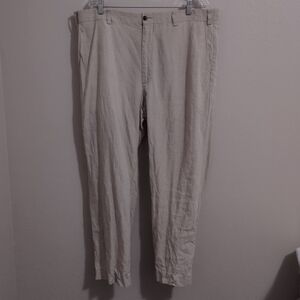 Orvis Men's Size 40 Linen Pants
